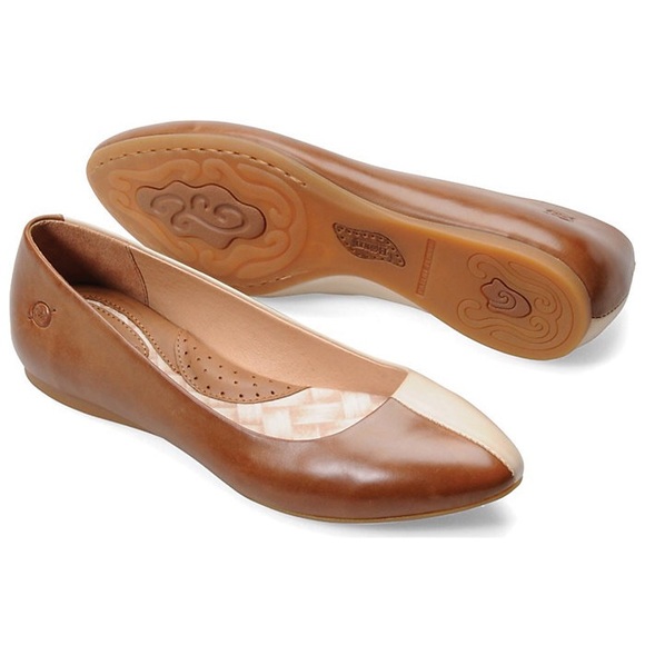 Born Shoes - Born | Fortuna Ankle-High Leather Ballet Flat 8.5